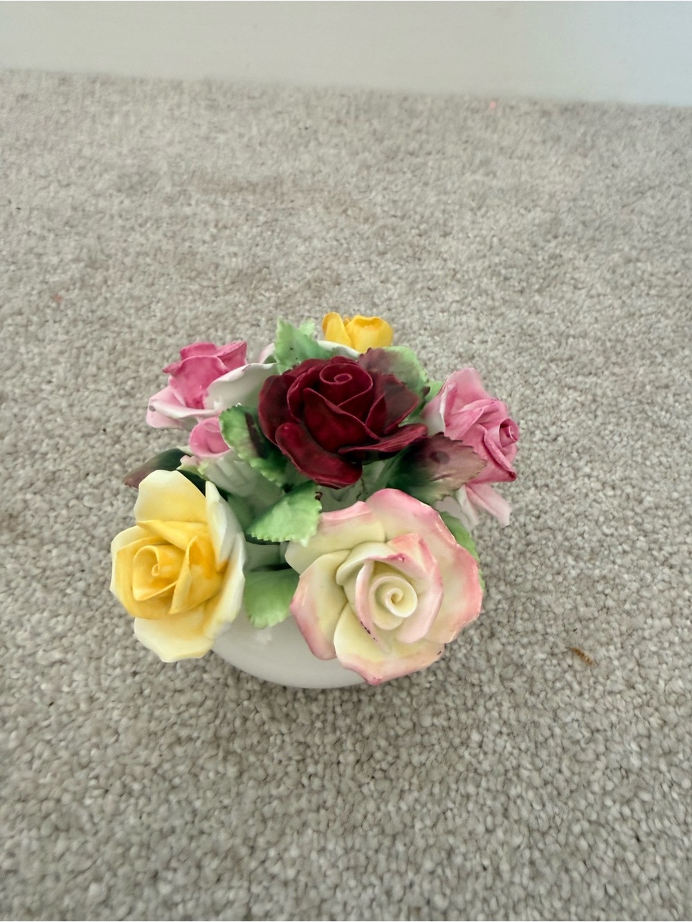 Royal adderley bone china floral arrangement